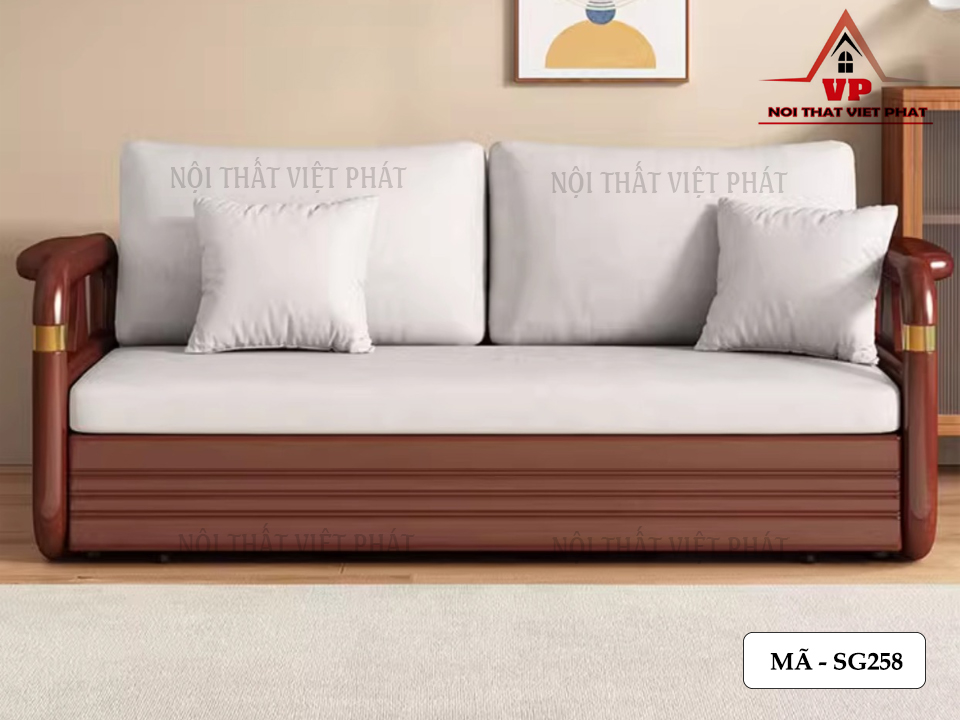 Giường Ngủ Kết Hợp Sofa - Mã SG258 3 Giường Ngủ Kết Hợp Sofa – Mã SG258-1