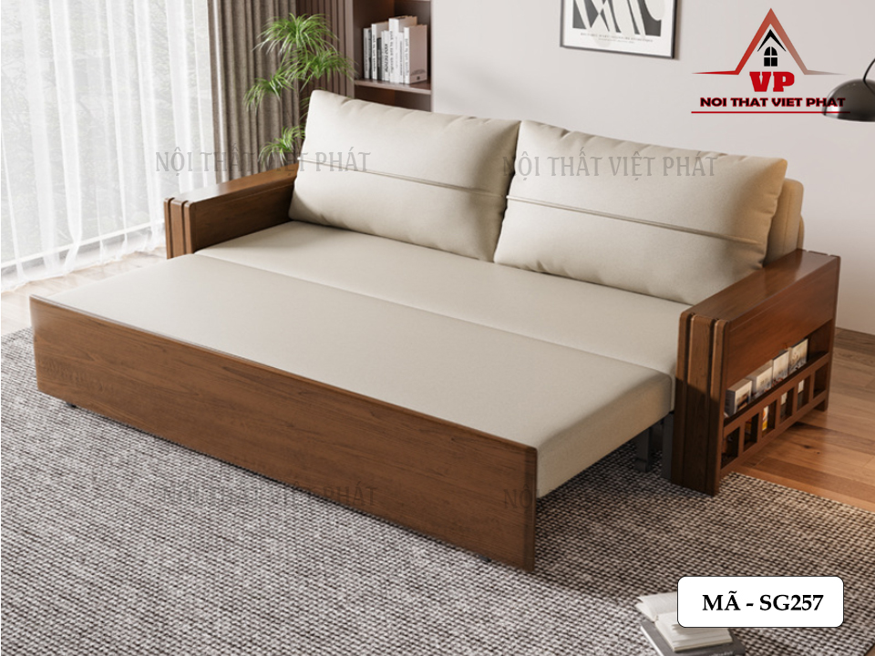 Giường Ngủ Thông Minh Kết Hợp Sofa - Mã SG257 3 Giường Ngủ Thông Minh Kết Hợp Sofa - Mã SG257-1