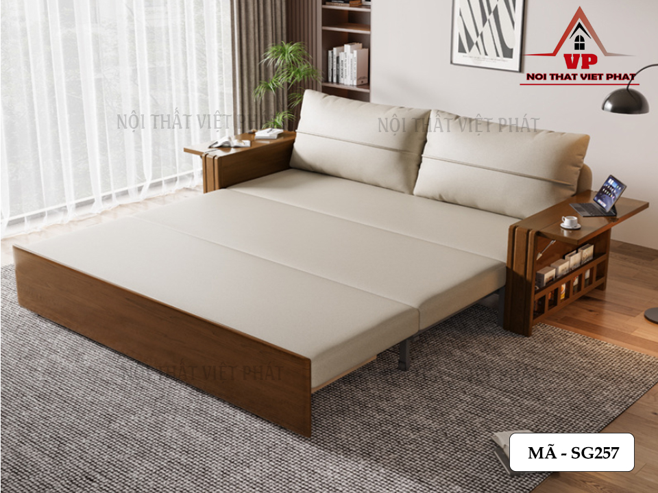 Giường Ngủ Thông Minh Kết Hợp Sofa - Mã SG257 4 Giường Ngủ Thông Minh Kết Hợp Sofa - Mã SG257-2