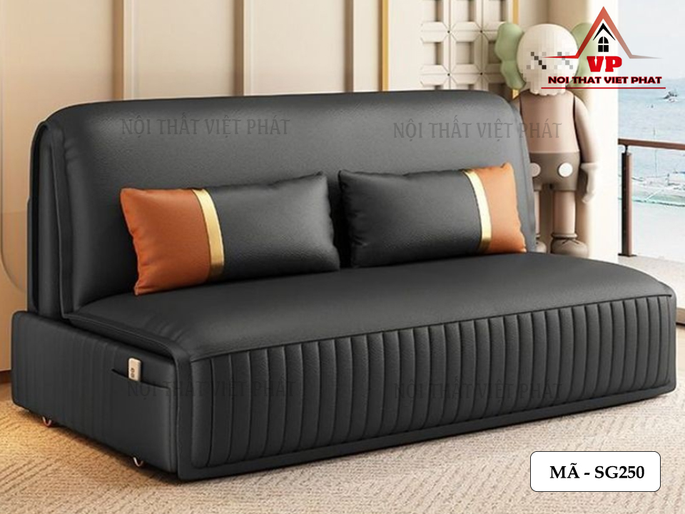 Sofa Giường Chỉnh Điện Cao Cấp - Mã SG250 3 Sofa Giường Chỉnh Điện Cao Cấp - Mã SG250-1