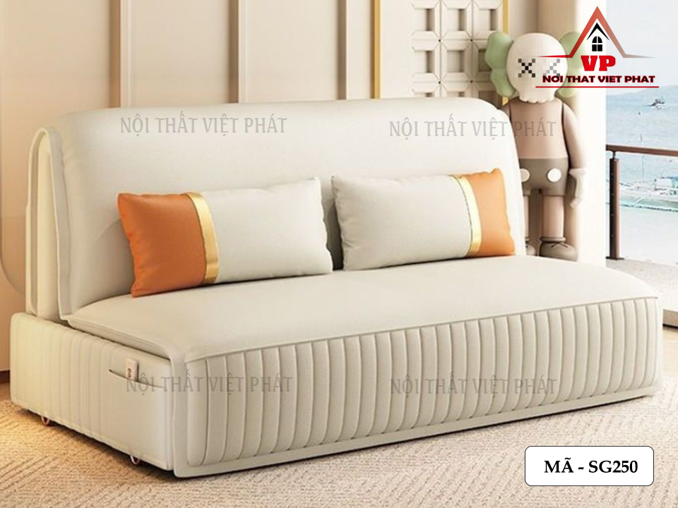 Sofa Giường Chỉnh Điện Cao Cấp - Mã SG250 5 Sofa Giường Chỉnh Điện Cao Cấp - Mã SG250-3