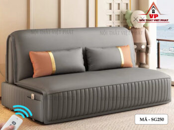 Sofa Giường Chỉnh Điện Cao Cấp - Mã SG250 12 Sofa Giường Chỉnh Điện Cao Cấp - Mã SG250-4