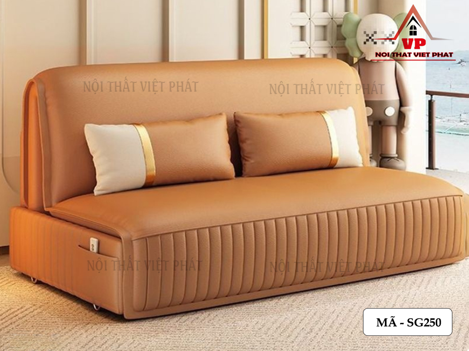 Sofa Giường Chỉnh Điện Cao Cấp - Mã SG250 7 Sofa Giường Chỉnh Điện Cao Cấp - Mã SG250-5