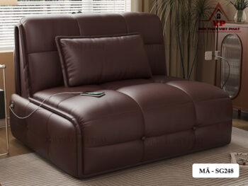 Sofa Giường Chinh Điện Có Ngăn Kéo - Mã SG248 9 Sofa Giường Chinh Điện Có Ngăn Kéo - Mã SG248-1