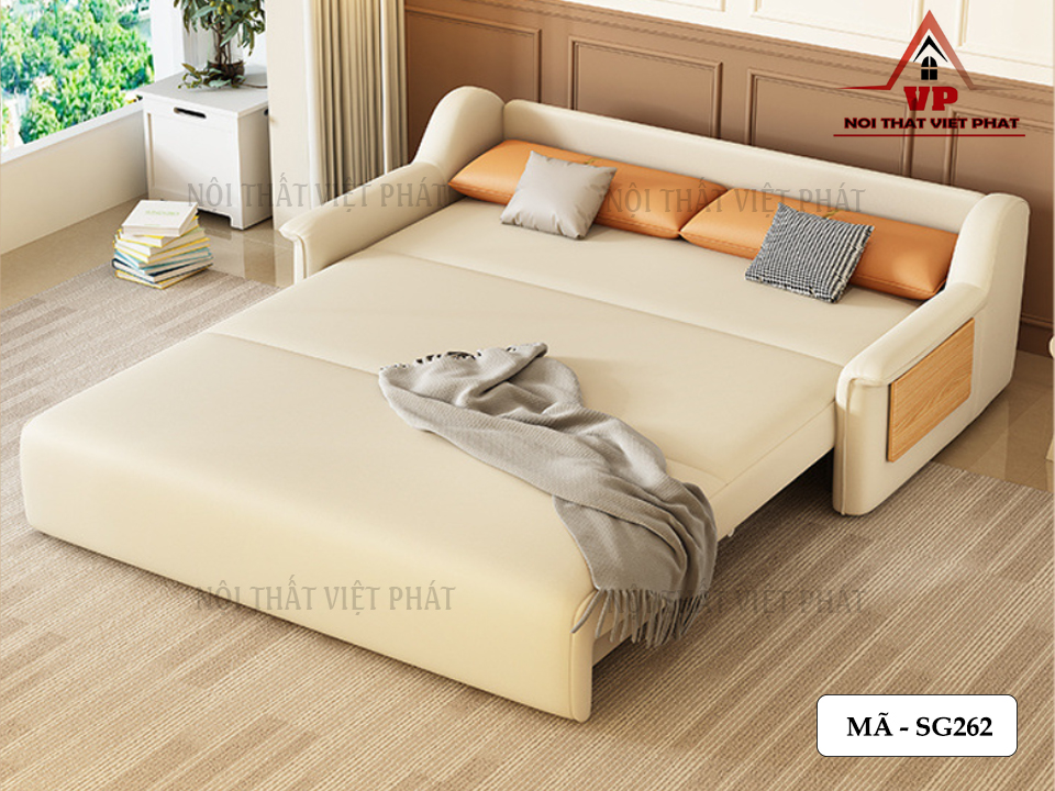 Sofa Giường Gấp Chỉnh Điện Thông Minh - Mã SG262 6 Sofa Giường Gấp Chỉnh Điện Thông Minh - Mã SG262-4