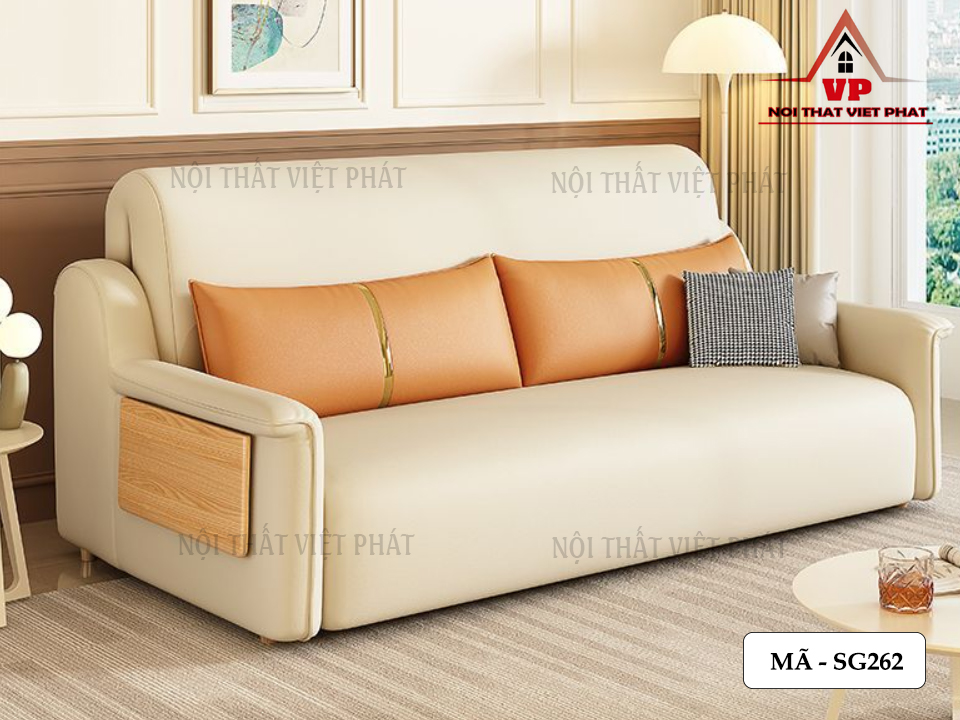 Sofa Giường Gấp Chỉnh Điện Thông Minh - Mã SG262 2 Sofa Giường Gấp Chỉnh Điện Thông Minh - Mã SG262