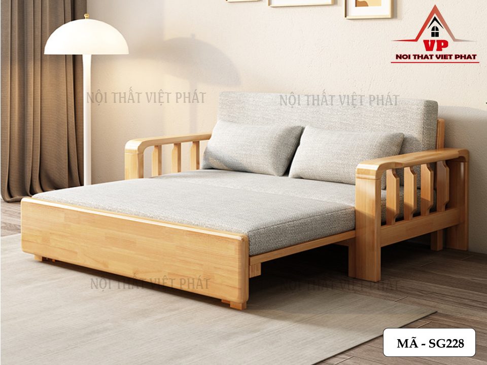 Sofa Giường Kéo – Mã SG228 3 Sofa Giường Kéo – Mã SG228-1