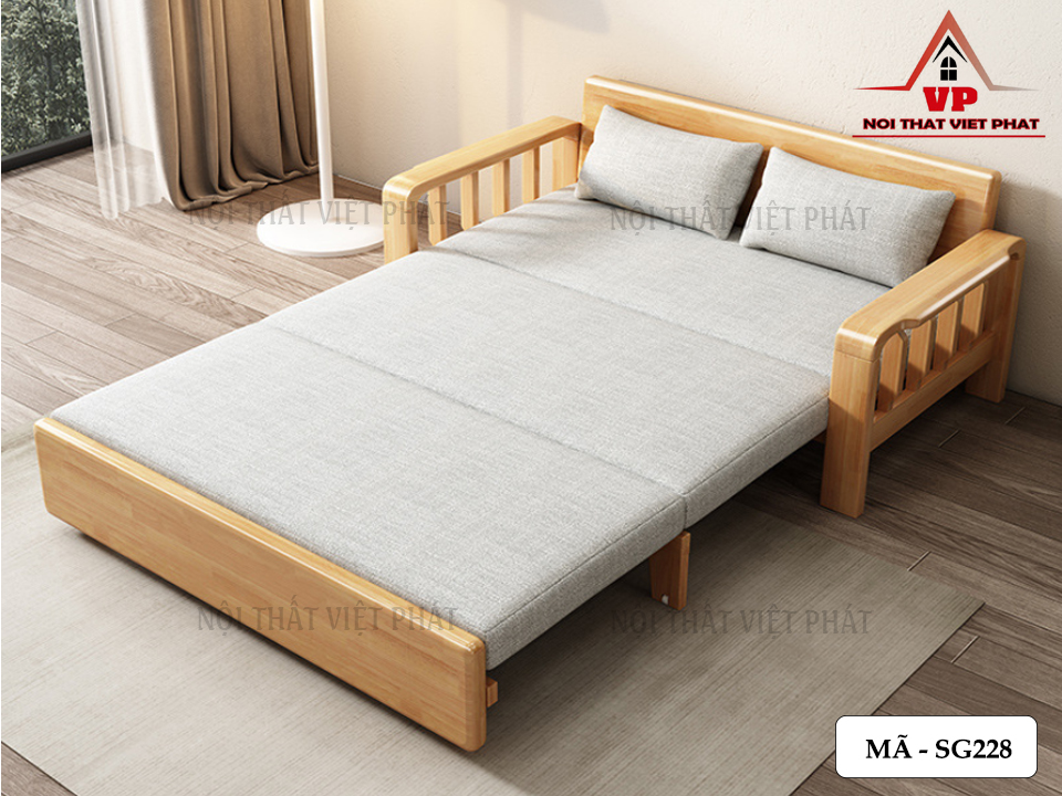 Sofa Giường Kéo – Mã SG228 4 Sofa Giường Kéo – Mã SG228-2