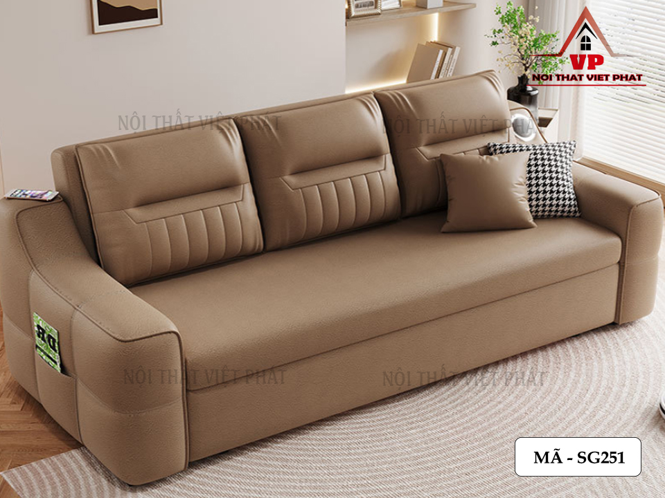 Sofa Giường Ở TPHCM - Mã SG251 3 Sofa Giường Ở TPHCM - Mã SG251-1