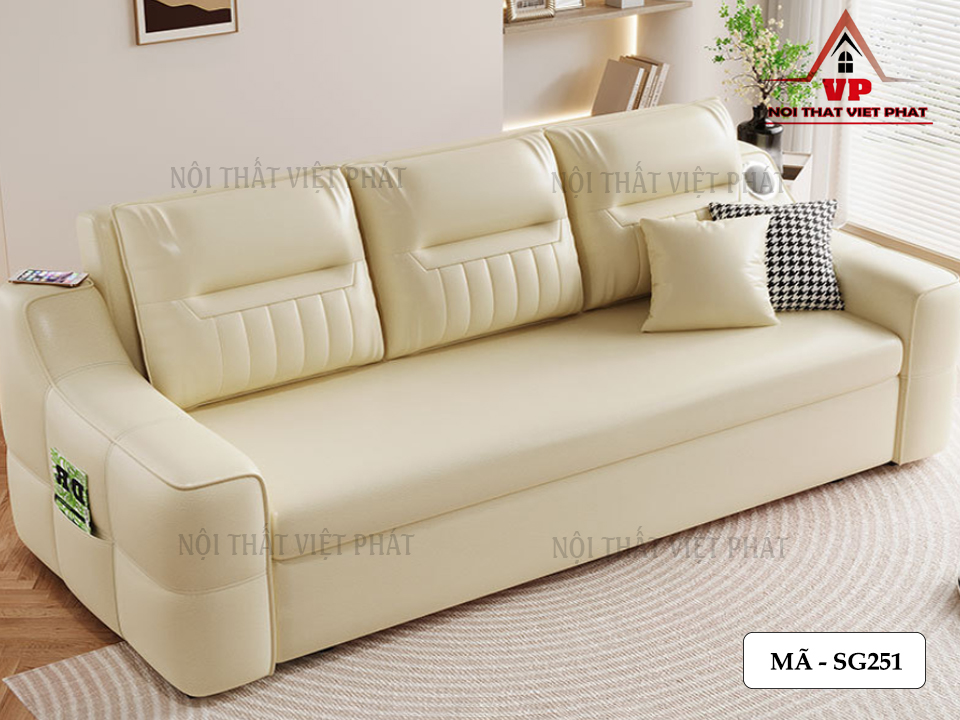 Sofa Giường Ở TPHCM - Mã SG251 4 Sofa Giường Ở TPHCM - Mã SG251-2