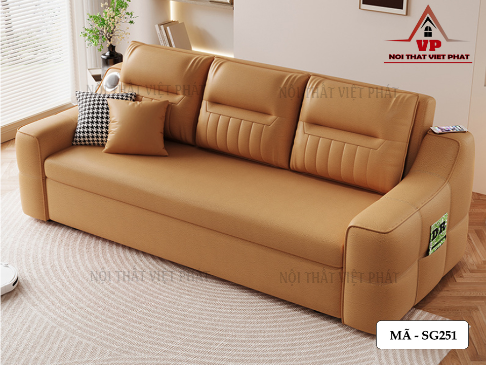 Sofa Giường Ở TPHCM - Mã SG251 6 Sofa Giường Ở TPHCM - Mã SG251-4