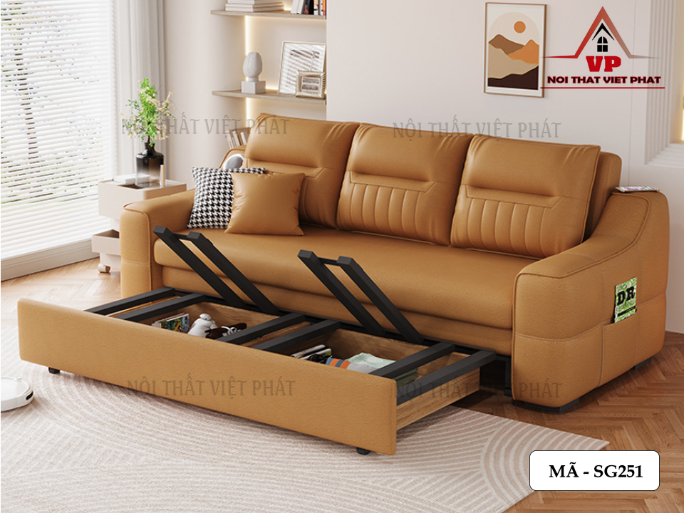 Sofa Giường Ở TPHCM - Mã SG251 1 Sofa Giường Ở TPHCM - Mã SG251-7