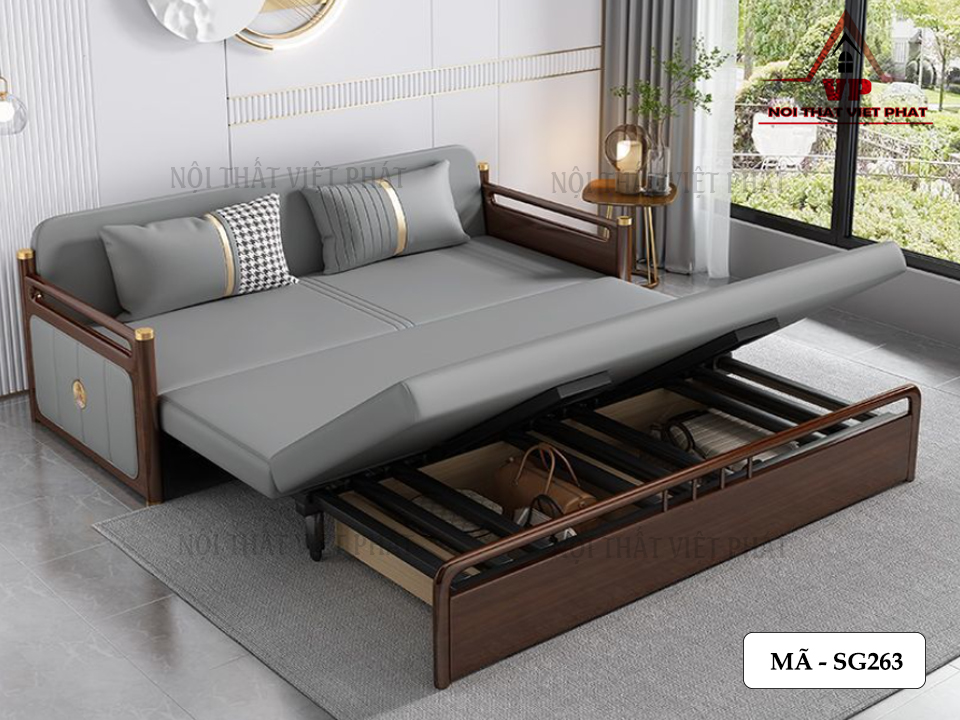 Sofa Kiêm Giường Đa Năng - Mã SG263 22 Sofa Kiêm Giường Đa Năng - Mã SG263-3