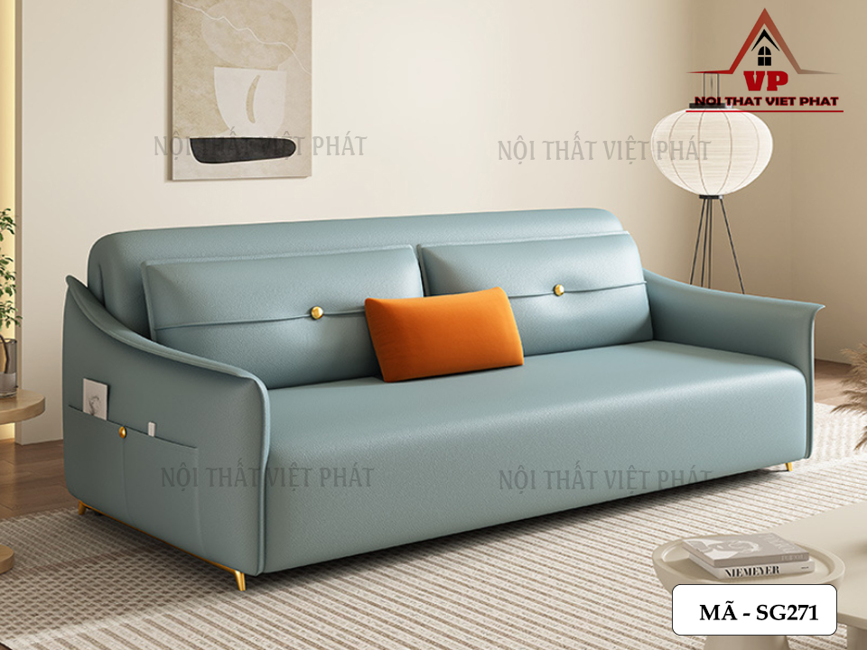 Ghế Sofa Phòng Khách Giường Chỉnh Điện - Mã SG271 4 Ghế Sofa Phòng Khách Giường Chỉnh Điện - Mã SG271-2