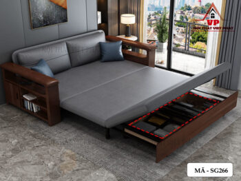 Giường Kết Hợp Ghế Sofa - Mã SG266 13 Giường Kết Hợp Ghế Sofa - Mã SG266-4