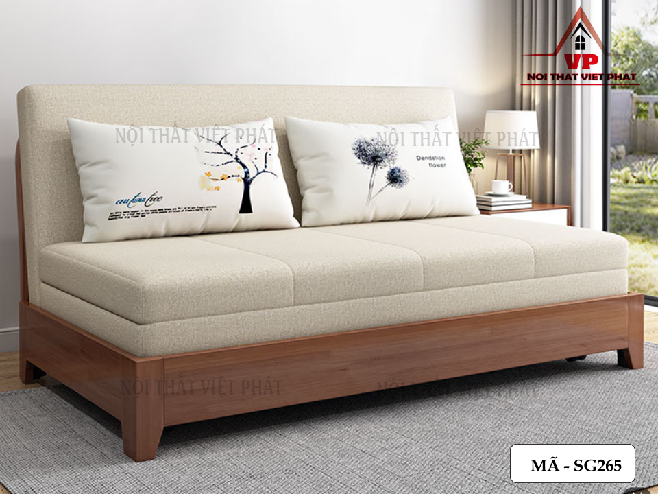 Giường Kiêm Sofa - Mã SG265 3 Giường Kiêm Sofa - Mã SG265-1