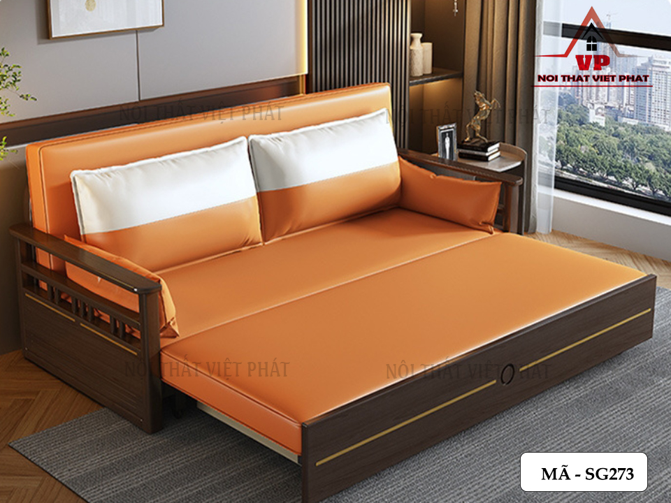 Sofa Giường Biên Hòa - Mã SG273 3 Sofa Giường Biên Hòa - Mã SG273-1