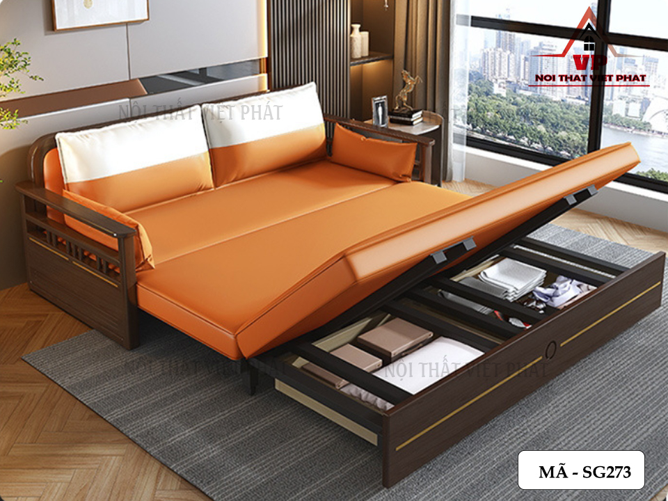 Sofa Giường Biên Hòa - Mã SG273 5 Sofa Giường Biên Hòa - Mã SG273-3