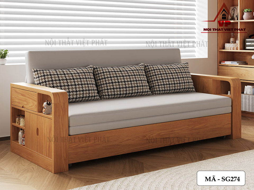 Sofa Giường Bình Dương - Mã SG274 3 Sofa Giường Bình Dương - Mã SG274-1