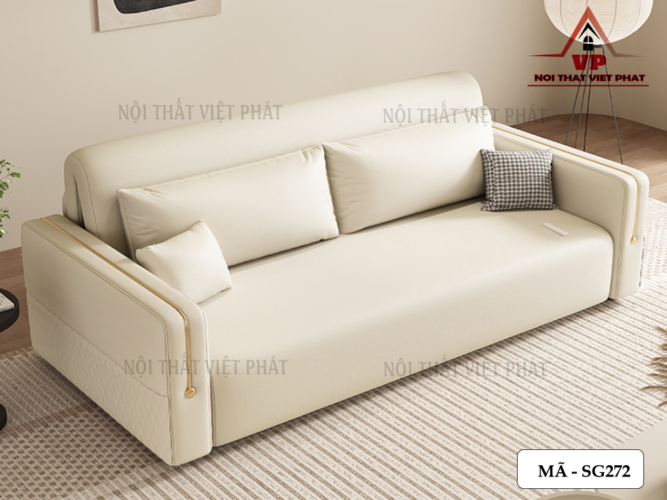Sofa Giường Da Chỉnh điện - Mã SG272 3 Sofa Giường Da Chỉnh điện - Mã SG272-1