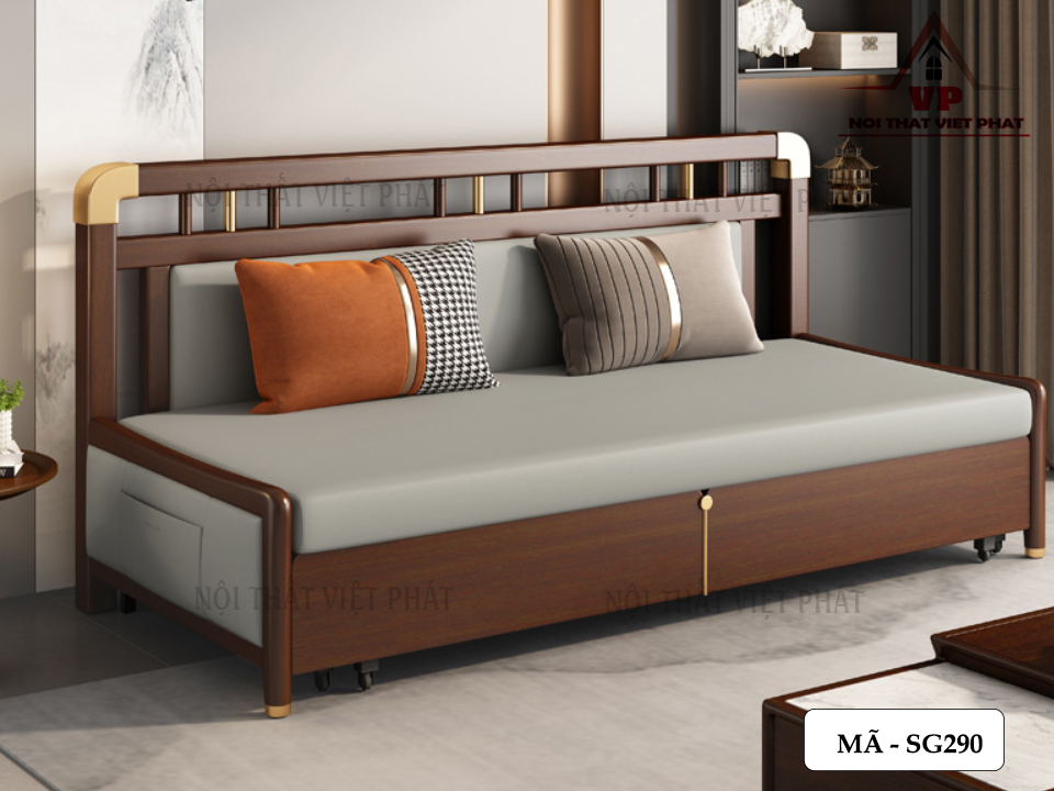 Sofa Giường Hà Nội - Mã SG290 2 Sofa Giường Hà Nội – Mã SG290-1