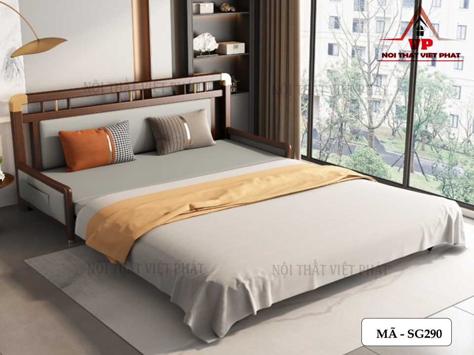Sofa Giường Hà Nội - Mã SG290 4 Sofa Giường Hà Nội – Mã SG290-3