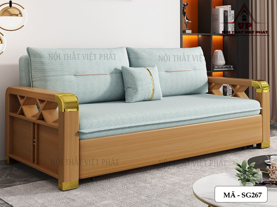 Sofa Giường Kéo Đa Năng - Mã SG267 3 Sofa Giường Kéo Đa Năng - Mã SG267-1