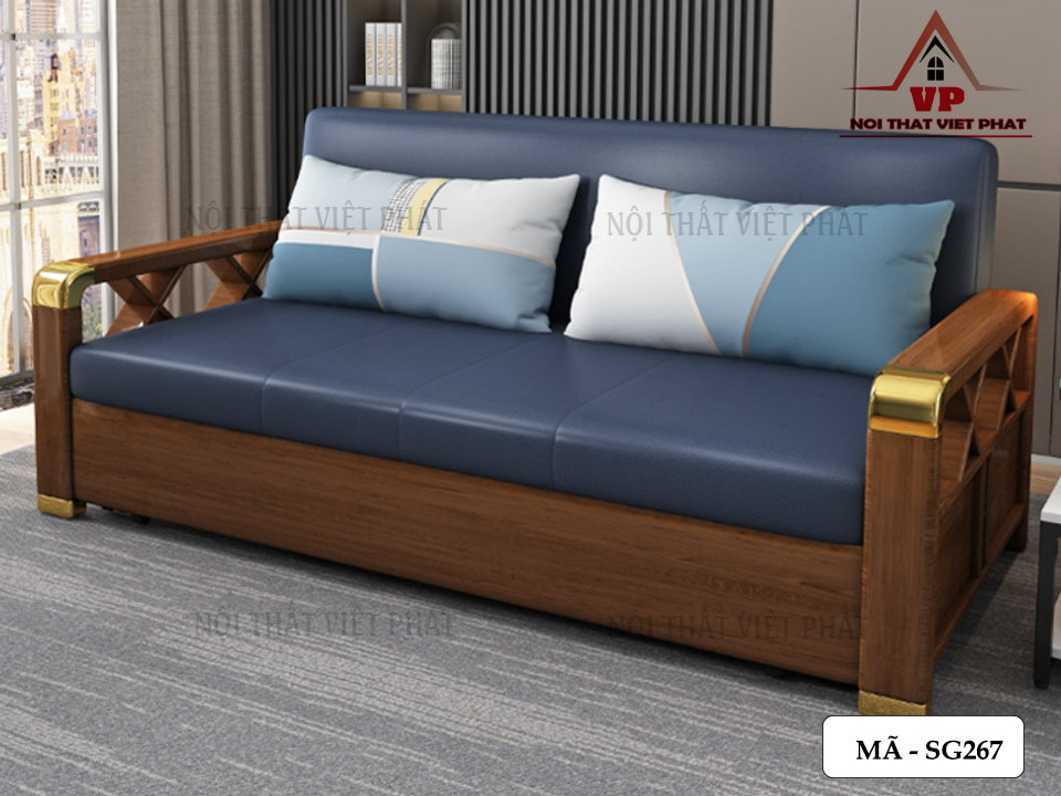 Sofa Giường Kéo Đa Năng - Mã SG267 1 Sofa Giường Kéo Đa Năng - Mã SG267-3