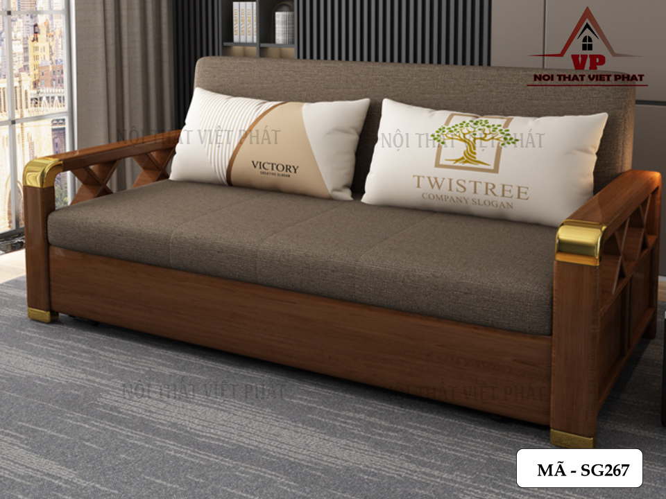 Sofa Giường Kéo Đa Năng - Mã SG267 6 Sofa Giường Kéo Đa Năng - Mã SG267-4