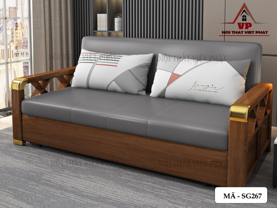 Sofa Giường Kéo Đa Năng - Mã SG267 9 Sofa Giường Kéo Đa Năng - Mã SG267-7