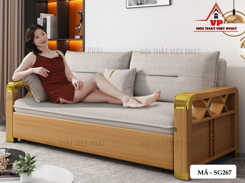 Sofa Giường Kéo Đa Năng - Mã SG267 10 Sofa Giường Kéo Đa Năng - Mã SG267-8