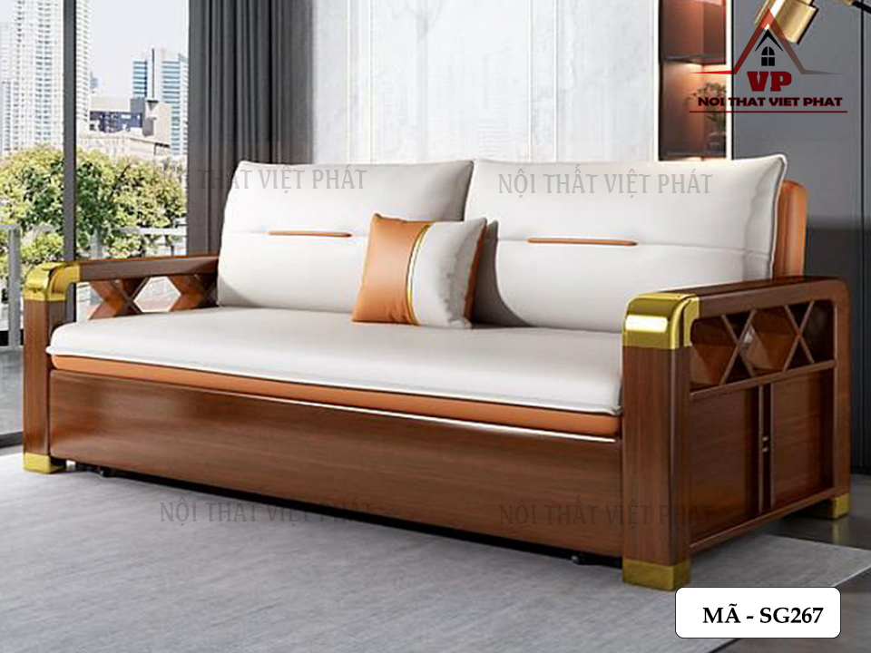 Sofa Giường Kéo Đa Năng - Mã SG267 2 Sofa Giường Kéo Đa Năng - Mã SG267