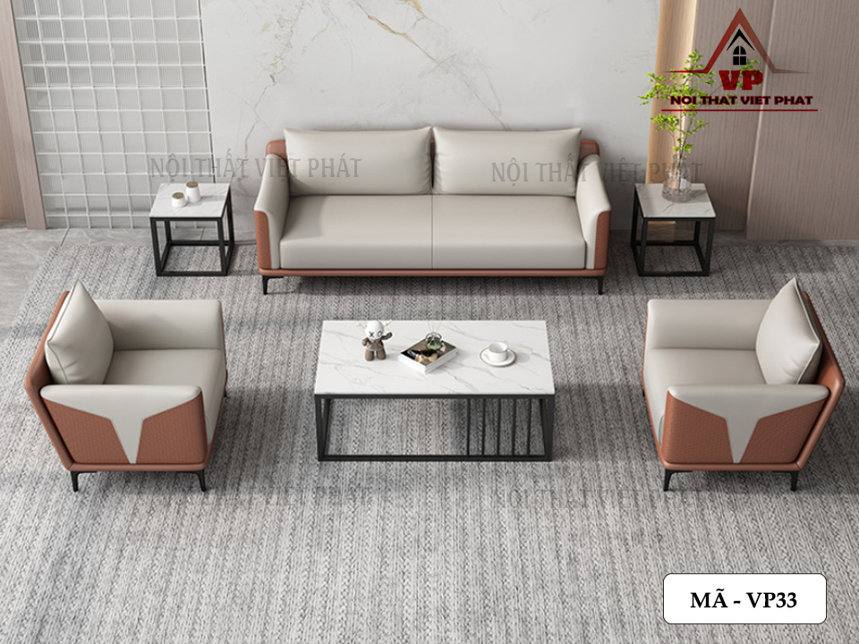 Bộ Sofa Văn Phòng - Mã VP33 1 Bộ Sofa Văn Phòng - Mã VP33-1