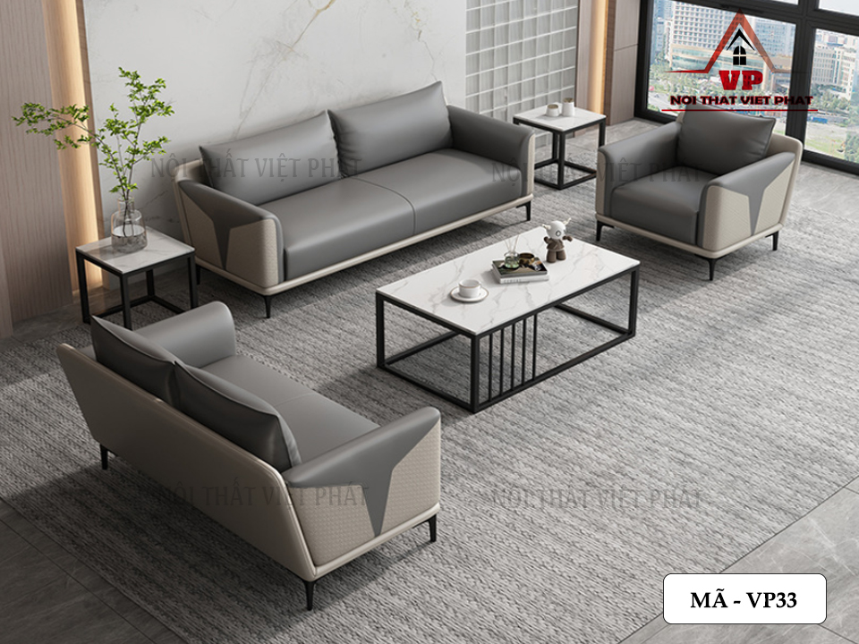 Bộ Sofa Văn Phòng - Mã VP33 2 Bộ Sofa Văn Phòng - Mã VP33
