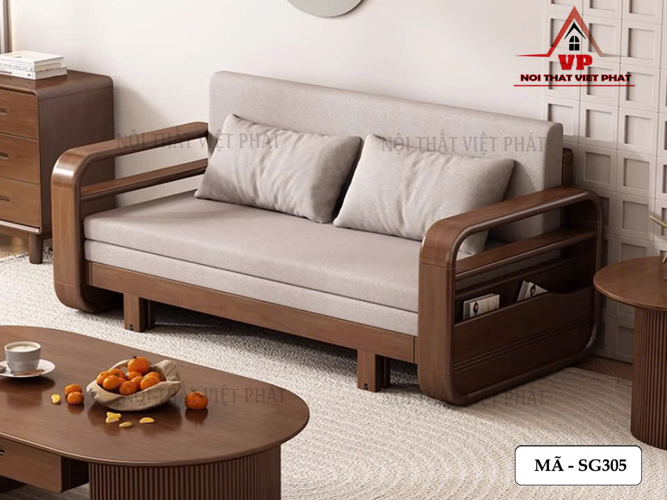 Ghế Kết Hợp Giường Ngủ Bằng Gỗ - Mã SG305 1 Ghế Kết Hợp Giường Ngủ Bằng Gỗ - Mã SG305-1