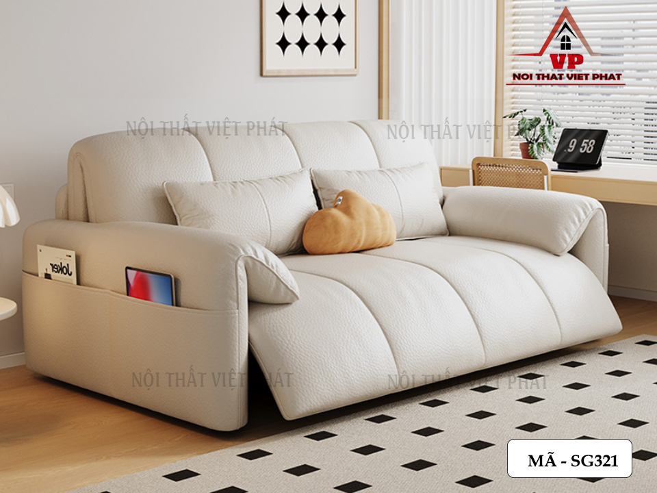 Ghế Sofa Bed Bấm Điện Tự Động - Mã SG321 3 Ghế Sofa Bed Bấm Điện Tự Động - Mã SG321-1