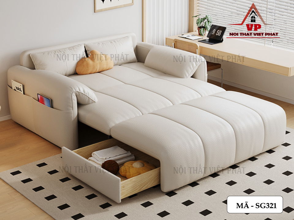 Ghế Sofa Bed Bấm Điện Tự Động - Mã SG321 5 Ghế Sofa Bed Bấm Điện Tự Động - Mã SG321-3