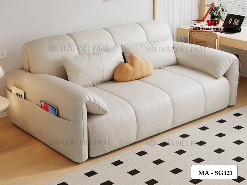 Ghế Sofa Bed Bấm Điện Tự Động - Mã SG321 1 Ghế Sofa Bed Bấm Điện Tự Động - Mã SG321