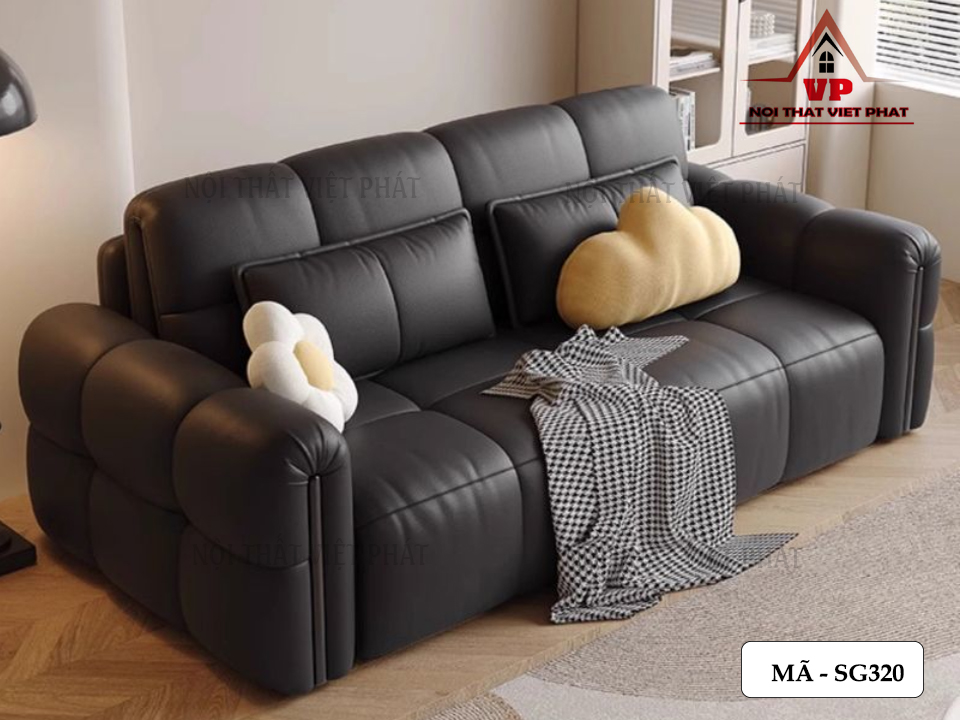 Ghế Sofa Giường Kéo Bấm Điện - Mã SG320 1 Ghế Sofa Giường Kéo Bấm Điện - Mã SG320