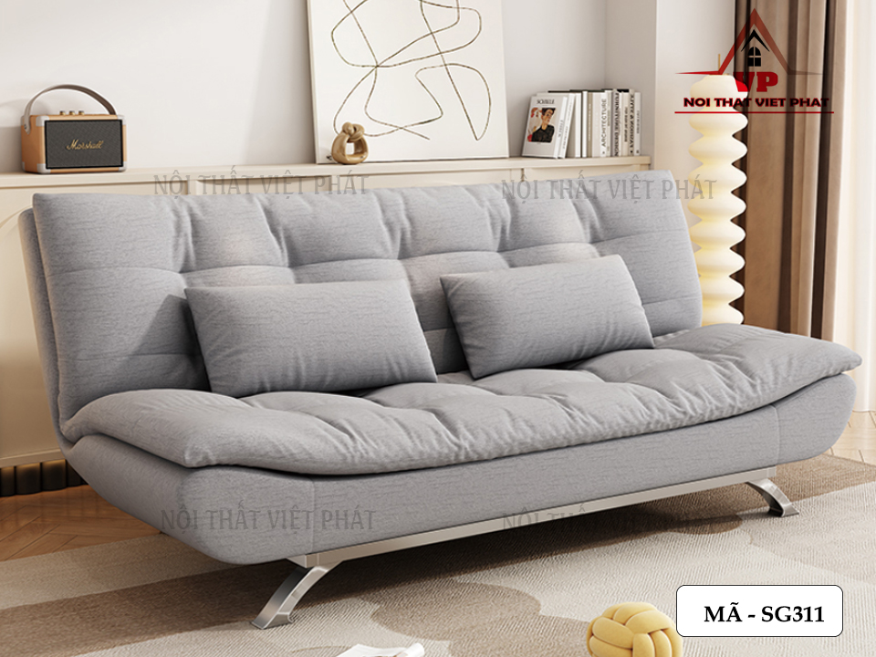 Ghế Sofa Kéo Thành Giường Giá Rẻ - Mã SG311 1 Ghế Sofa Kéo Thành Giường Giá Rẻ - Mã SG311-5