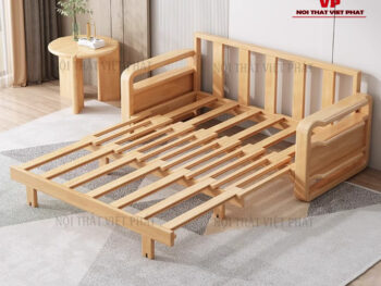 Ghế Sofa Kiêm Giường Ngủ Gỗ - Mã SG242 9 Ghế Sofa Kiêm Giường Ngủ Gỗ - Mã SG242-3
