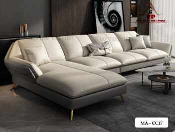 Sofa Giả Da Cao Cấp - Mã CC17-2