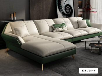 Sofa Giả Da Cao Cấp - Mã CC17