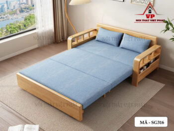 Sofa Giường Gỗ Cao Cấp - Mã SG316 9 sofa giuong go cao cap ma sg316 3