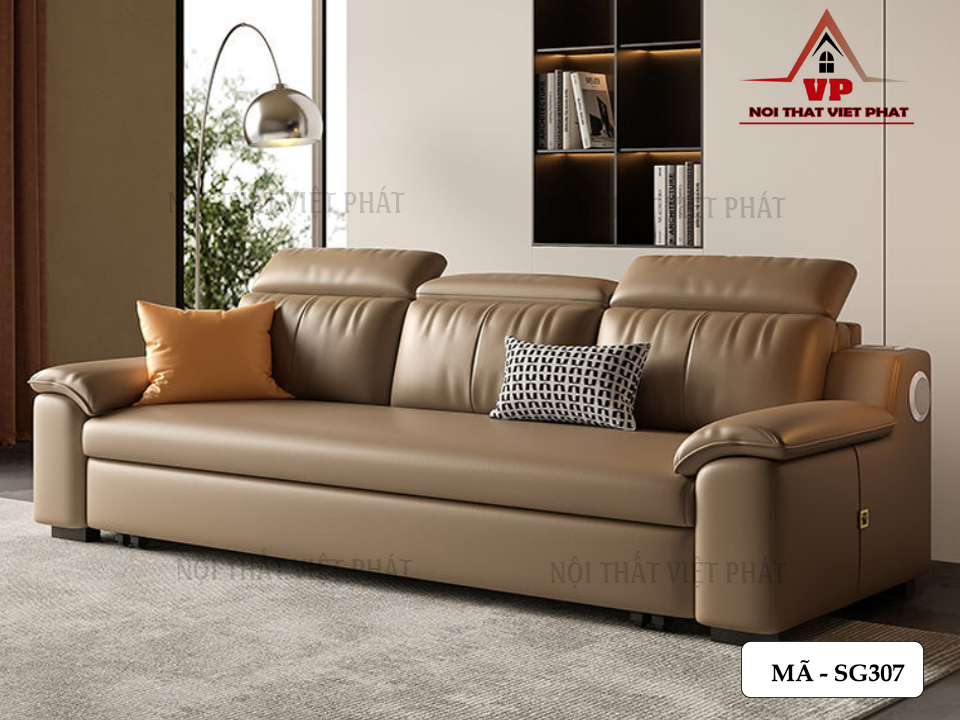Sofa Giường Ngủ HCM - Mã SG307 3 Sofa Giường Ngủ HCM - Mã SG307-1