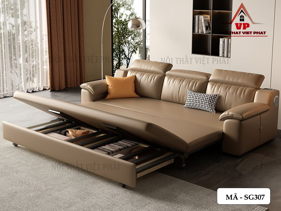 Sofa Giường Ngủ HCM - Mã SG307 5 Sofa Giường Ngủ HCM - Mã SG307-3