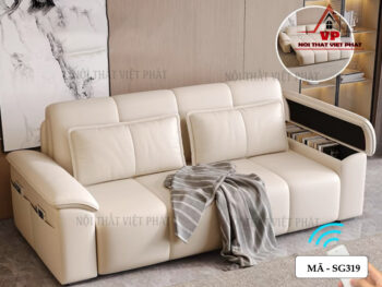Sofa Giường Thông Minh Bấm Điện Tự Động - Mã SG319 7 Sofa Giường Thông Minh Bấm Điện Tự Động - Mã SG319-1