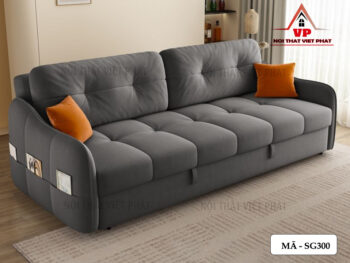 Sofa Kéo Ra Thành Giường Ngủ - Mã SG300 8 Sofa Kéo Ra Thành Giường Ngủ - Mã SG300-4
