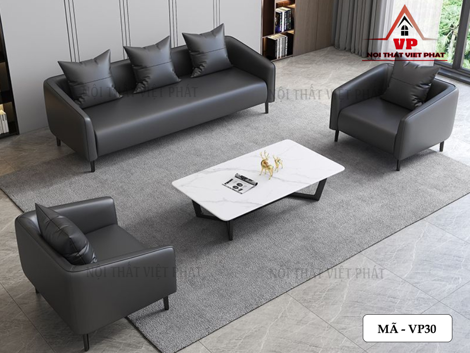 Sofa Văn Phòng Sài Gòn - Mã SG30 5 Sofa Văn Phòng Sài Gòn - Mã SG30-3