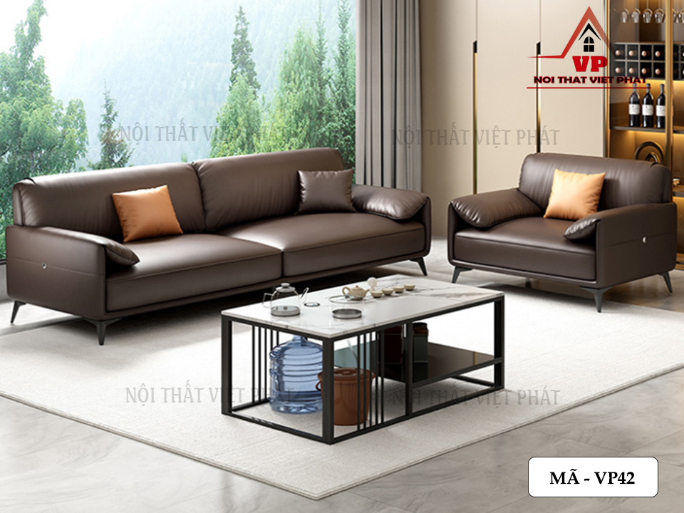 Mẫu Ghế Sofa Văn Phòng - Mã VP42 4 Mẫu Ghế Sofa Văn Phòng - Mã VP42-2